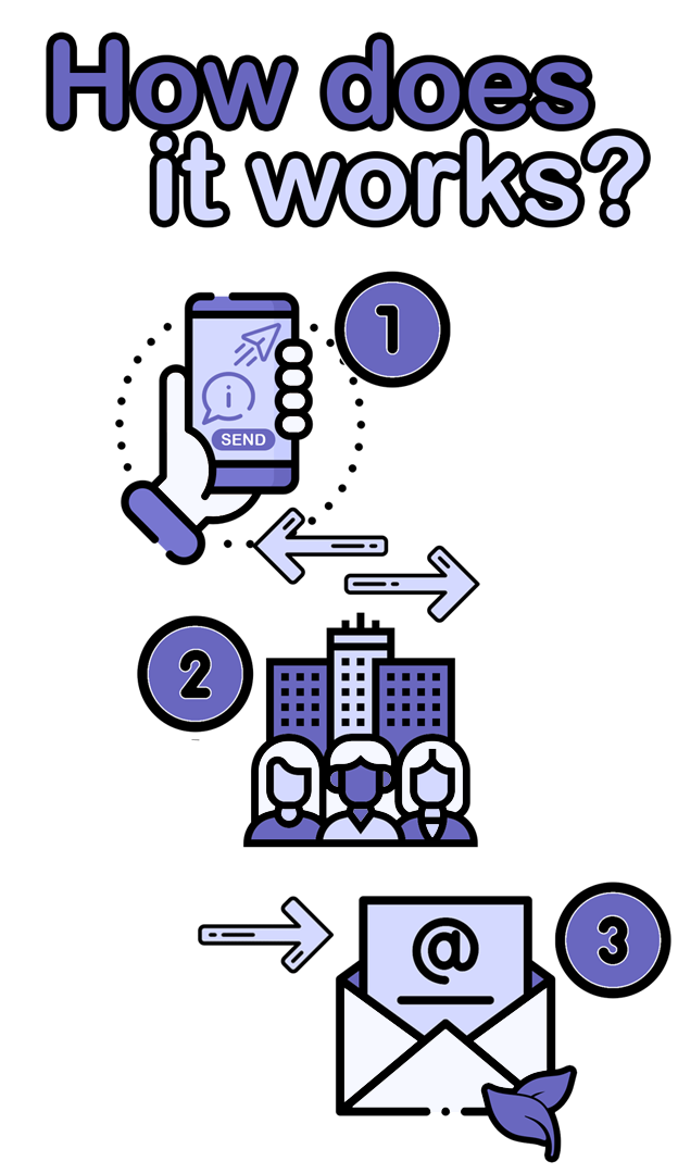 Lux Health Systems workflow diagram showing digital healthcare process